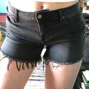 Calvin Klein Black Denim Shorts